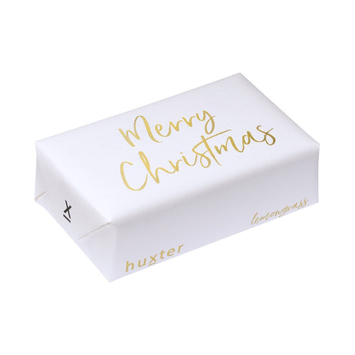 Merry Christmas White Soap