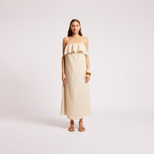 Load image into Gallery viewer, Maris Strapless Dress Tusk