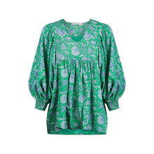 Load image into Gallery viewer, Wilma Top Green