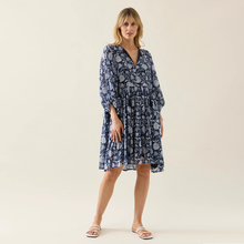 Load image into Gallery viewer, Wilma Dress Navy