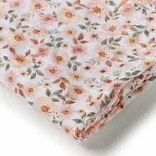 Load image into Gallery viewer, Spring Floral Organic Muslin Wrap