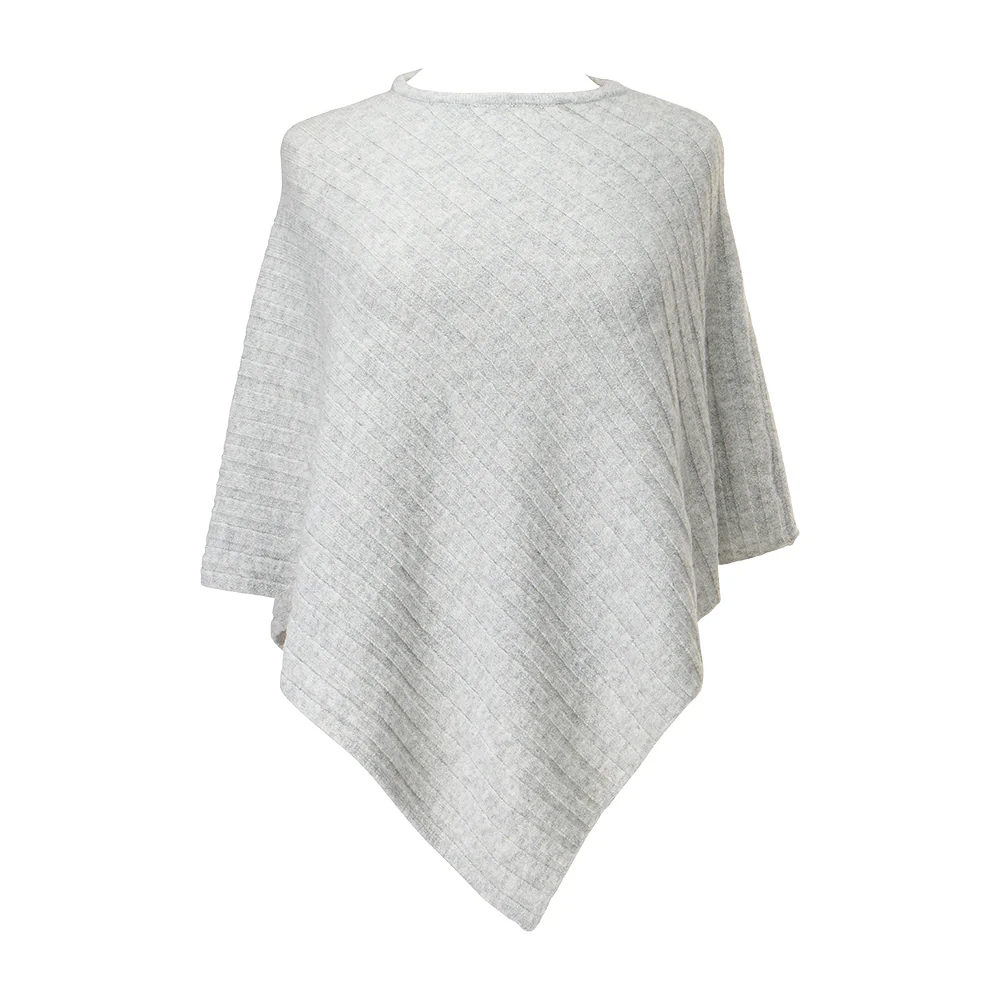 Marle Poncho Grey