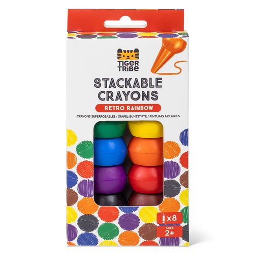 Stackable Crayons Brights