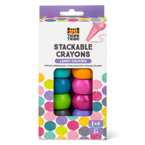 Stackable Crayons Pastels