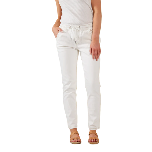 Dalton Denim Pant White