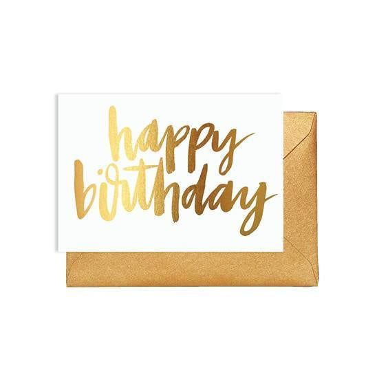 Happy Birthday Gold