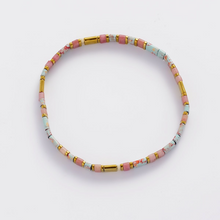 Load image into Gallery viewer, Tile Bracelet Teal Blush