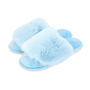 Cosy Luxe Slippers Sky