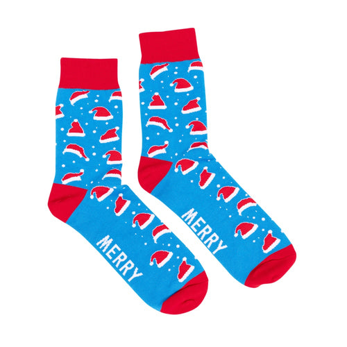 Santa Hat Socks