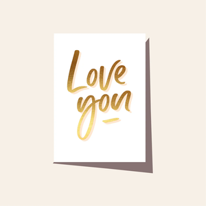 Love You Card