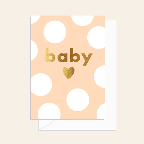 Spots Baby Sand Card