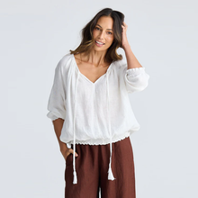 Load image into Gallery viewer, Seaside Top White
