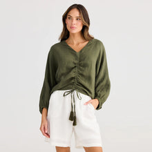 Load image into Gallery viewer, Happy Hour Top Olive