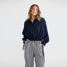 Load image into Gallery viewer, Ripple Shirt Navy