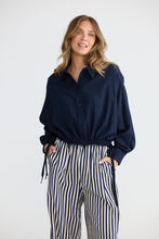 Load image into Gallery viewer, Ripple Shirt Navy