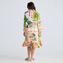 Load image into Gallery viewer, Stella Shirt Dress Tropical