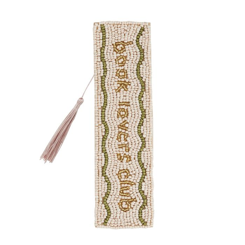 Book Lover Beaded Bookmark