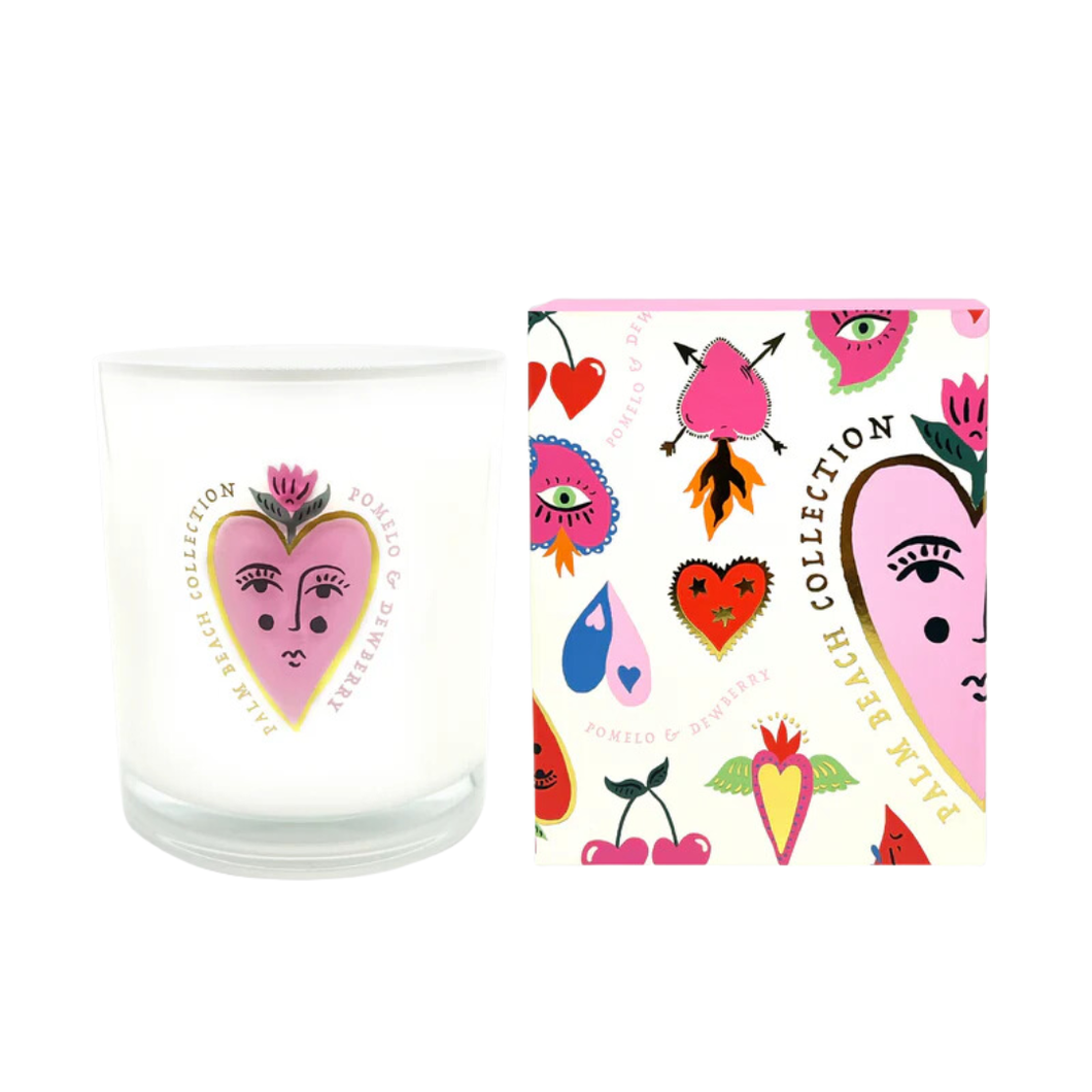 Queen of Hearts Candle