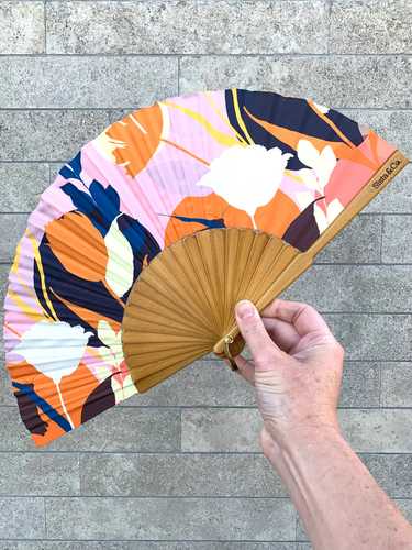 To Spring With Love Hand Fan