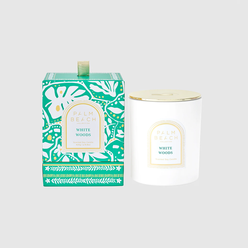 White Woods Candle