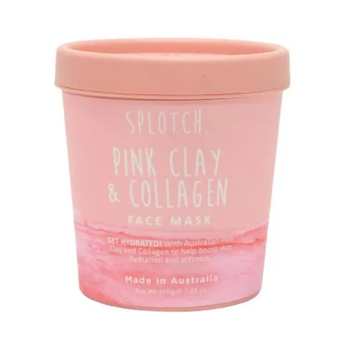 Pink Clay and Collagen Face Mask