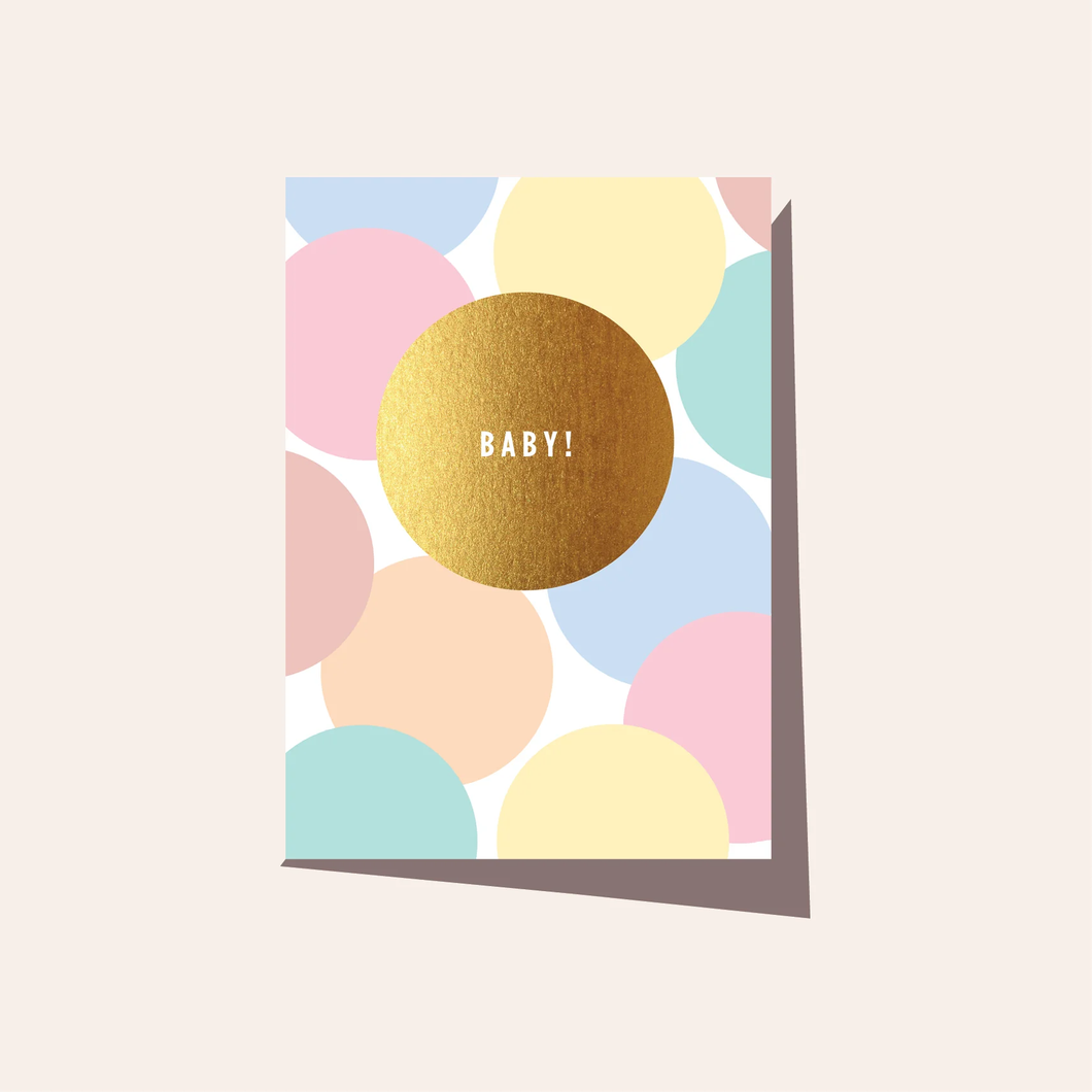 Spots Baby Card