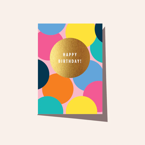 Spots Birthday Card