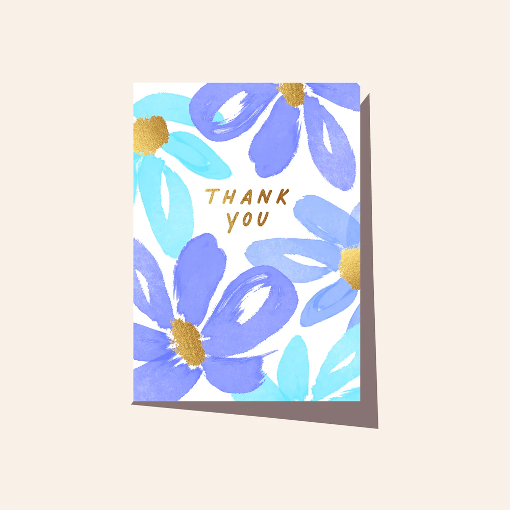 Thank You Seaflower Card