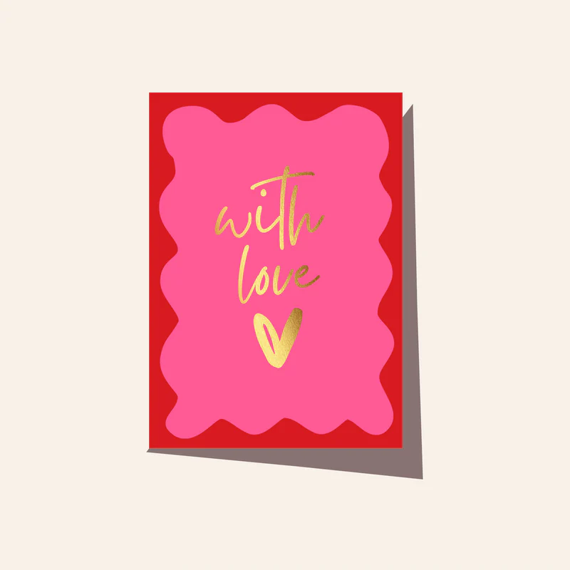 Wavy With Love Card
