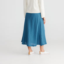 Load image into Gallery viewer, Sicily Skirt Blue Steel