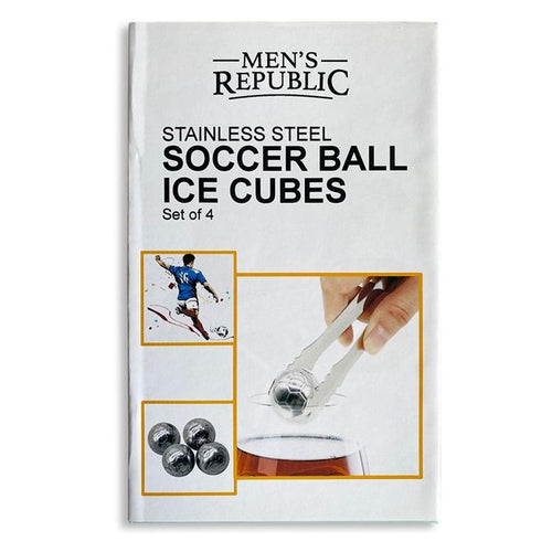 Soccer Ball Ice Cubes